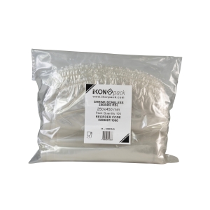 Shrink Boneless Bags 250mm x 450mm