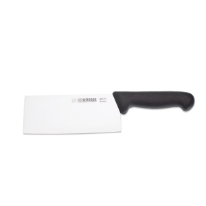 Black Chinese Cleaver Style Knife