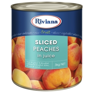 Sliced Peaches